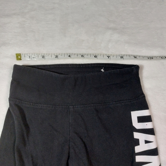 Justice Black Dance Leggings Size 6 - Picture 4 of 7